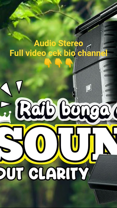 CEK SOUND DANGDUT CLARITY AUDIO STEREO RENYAH KENDANG NGEPLAK #dangdut #highclarity #ceksound