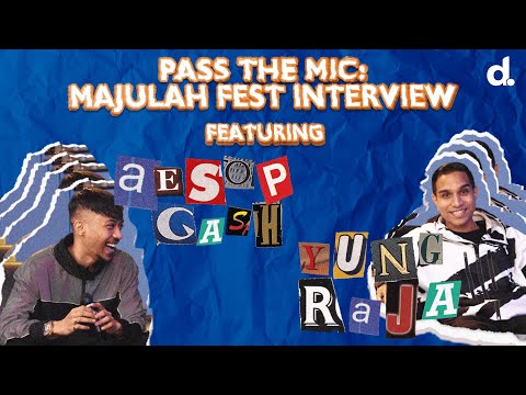 Pass The Mic: Majulah Live x It's a Rap Interview (ft. Yung Raja & AE$OP CA$H)