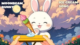 Ice Cream Song for Kids and Kindergarten | Moonbeam Bunny’s Sweet Treat | Preschool Learning Music