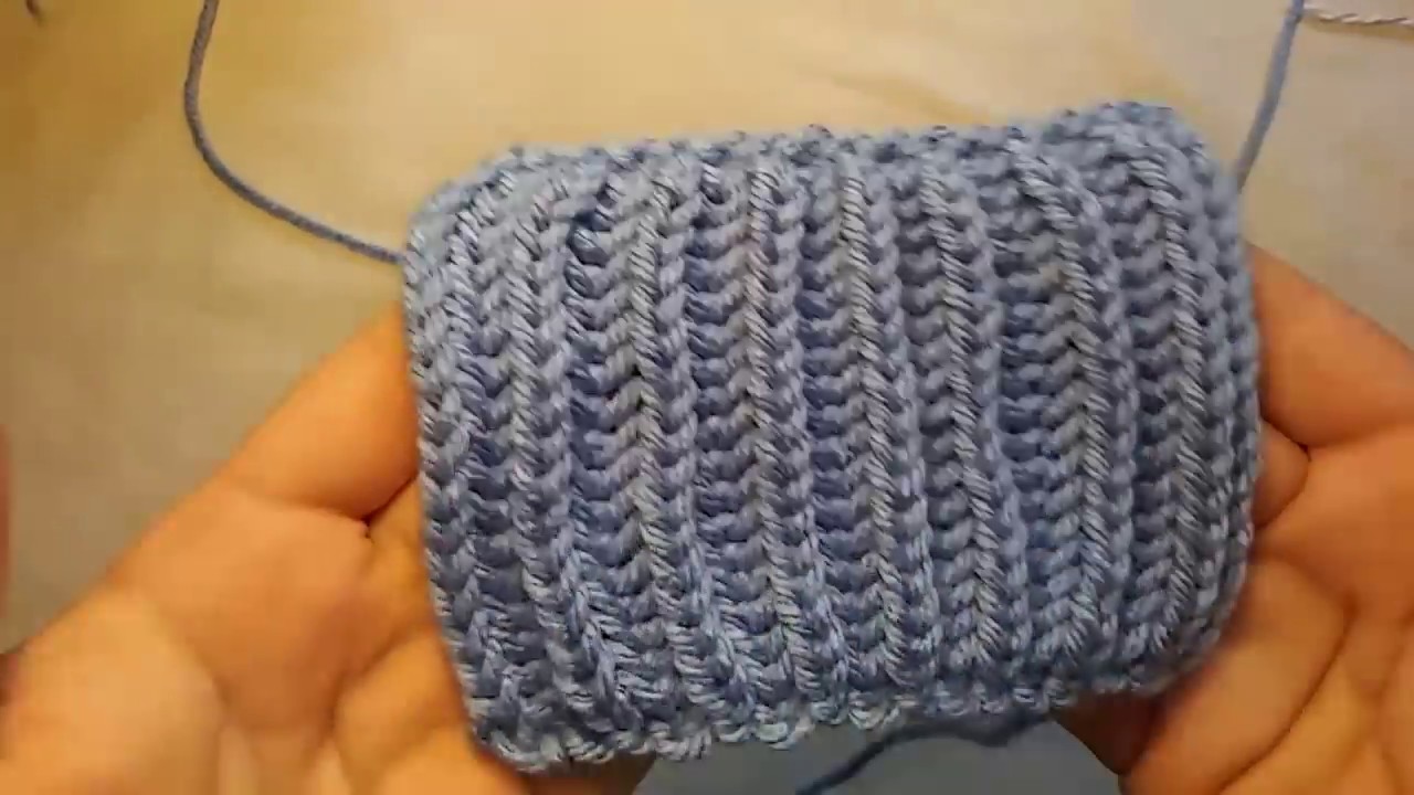 How To Knit The One Row Brioche Scarf