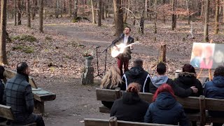 Video thumbnail of "So wie du warst (Unheilig) Unplugged Beerdigung live | Friedwald bei Mannheim | persönliche Trauer"