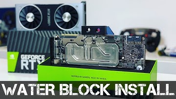 PART 2 | INSANE Gaming PC Build - RTX 2080 Ti Founders Edition EK Waterblock Installation