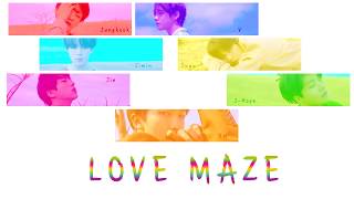 BTS (방탄소년단) - Love Maze (Color Coded Han|Rom|Eng Lyrics)