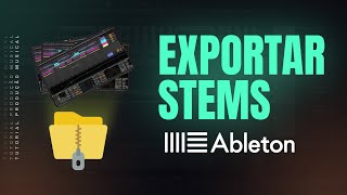 Como Preparar a Música Para MIX / Exportar e Importar Stems no Ableton Live
