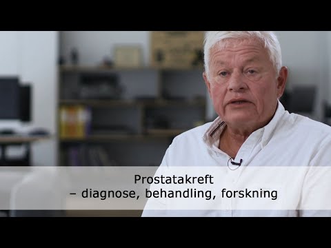 Prostatakreft – diagnose, behandling, forskning