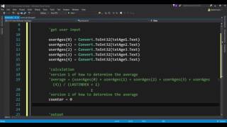 CS111 Introduction To Arrays -  User Ages