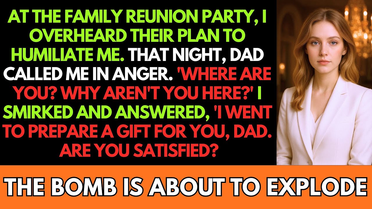 At the Family Party Reunion, I Overheard Their Plan to Humiliate Me. That Night...