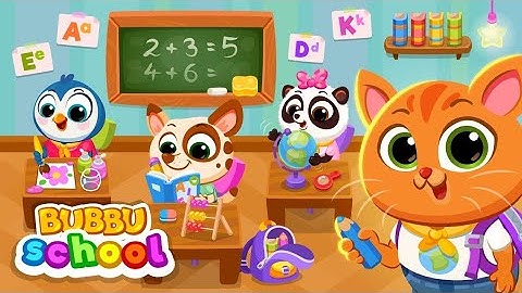 Bubbu School –My Cute Animal–Gameplay Walkthrough Part 5(android)@cute girls games