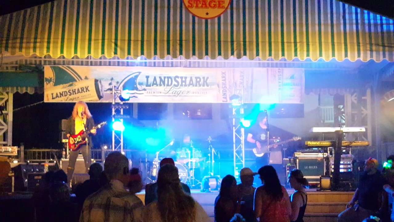Kemah Boardwalk - Rock the Dock - 2015 -- LC Rocks Band - YouTube
