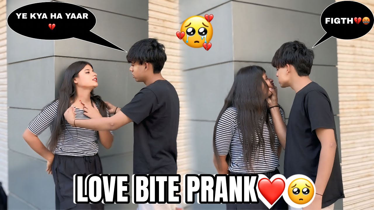 Love Bite Prank On Boyfriend💔😭||Gone Emotional 😭🥺||#trending #youtube #pranks #viralvideo