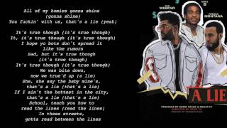 A Lie - French Montana (Lyrics) Ft. The Weeknd, Max B