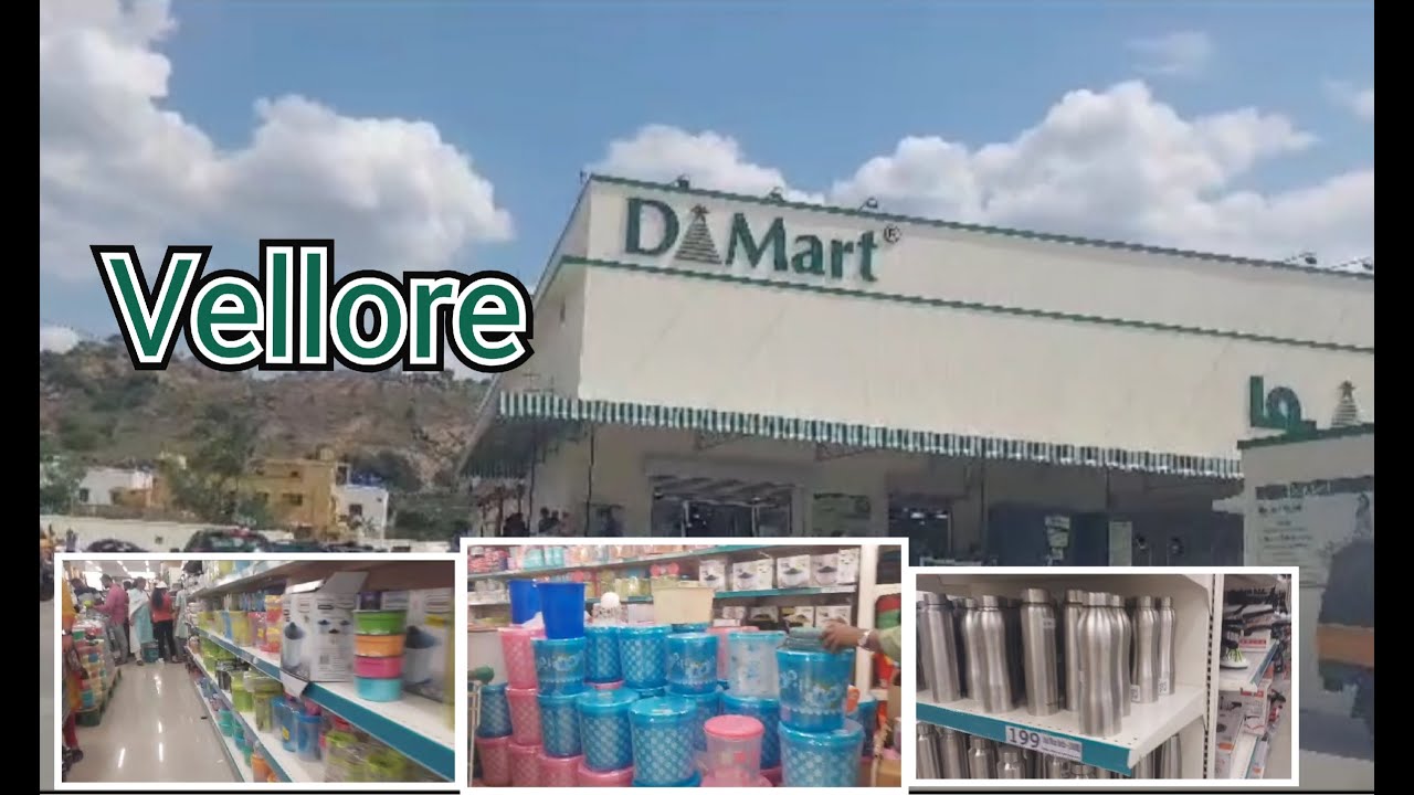 DMart supermarket in Vellore /largest hyper market in Vellore YouTube