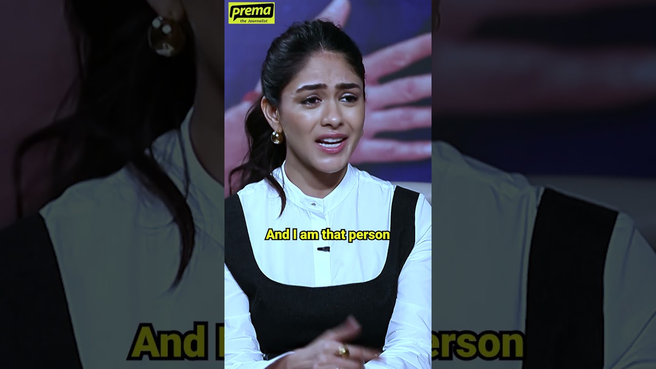 What is special about my Telugu films is..| Mrunal Thakur| Prema The Journalist 