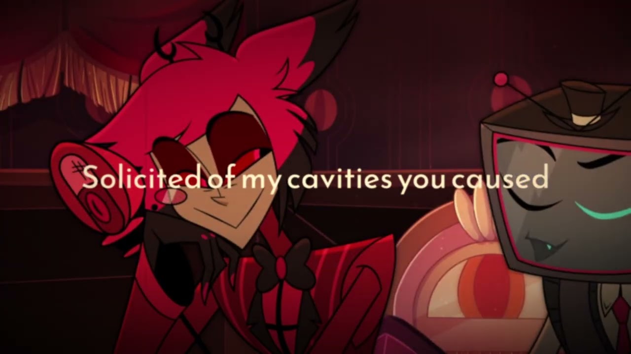 SACCHARINE // Radiostatic AMV #hazbinhotel #radiostatic #hazbinhotelalastor #hazbinhotelvox