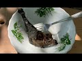 Мясо китайского шелкового петушка - первые впечатления