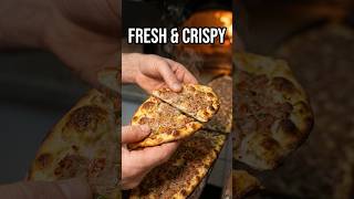 How to Make Traditional Pita in 17 sec.! I Traditional Turkish Meat Pita: Etli Ekmek #bakery