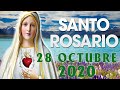 ✋SANTO ROSARIO DE HOY MIÉRCOLES 28 de OCTUBRE de 2020🌷MISTERIOS GLORIOSOS🌺Alabanzade Dios