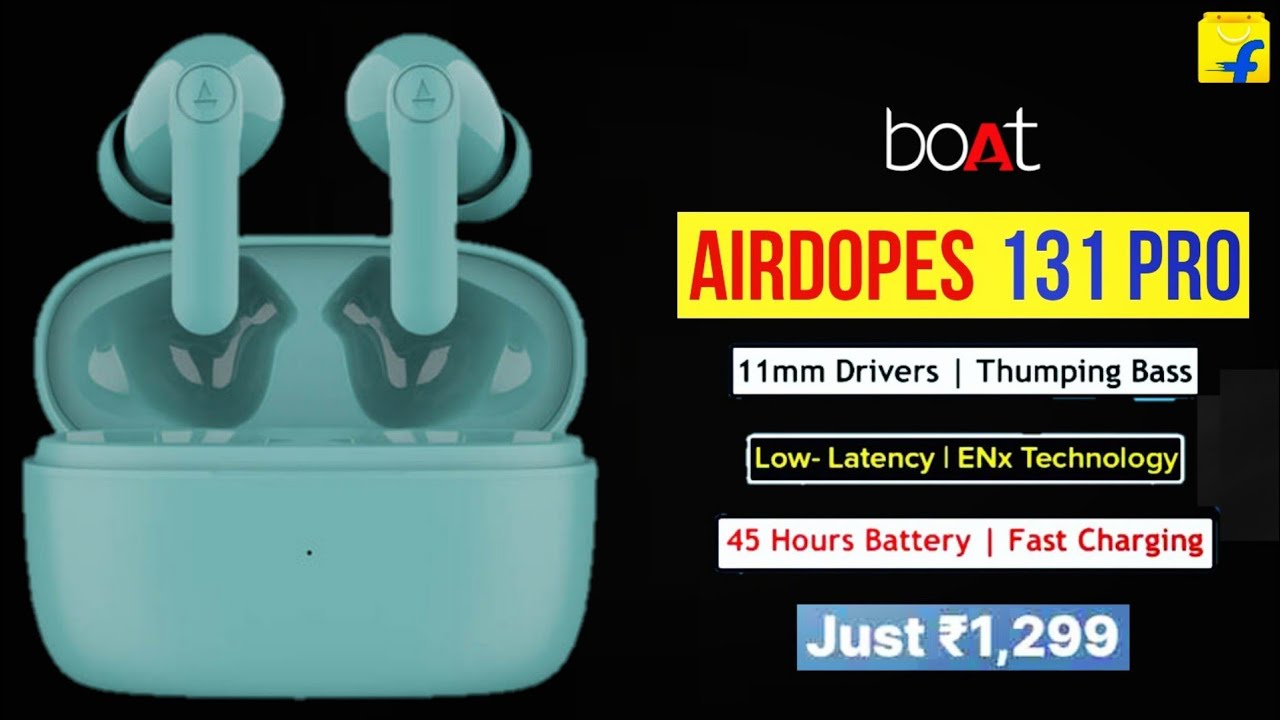 Boat Airdopes 131 Pro Earbuds🔥11mm 