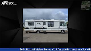 Unbelievable 2001 Rexhall Vision Class A RV For Sale in Junction City, OR | RVUSA.com