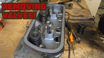 Air cooled VW Valve Assembly Tool by Empi. How to use the tool.