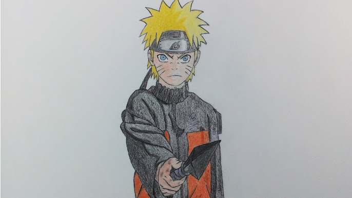 Pencil Drawing, Naruto Red Eye, sketch art, HD phone wallpaper