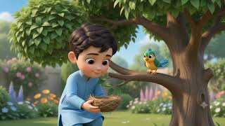 A thirsty bird and learns that kindness to Allah’s creatures is a beautiful good deed. #IslamicKids