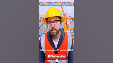 Smart problem solving #adamrose #funny #comedy #construction #engineering