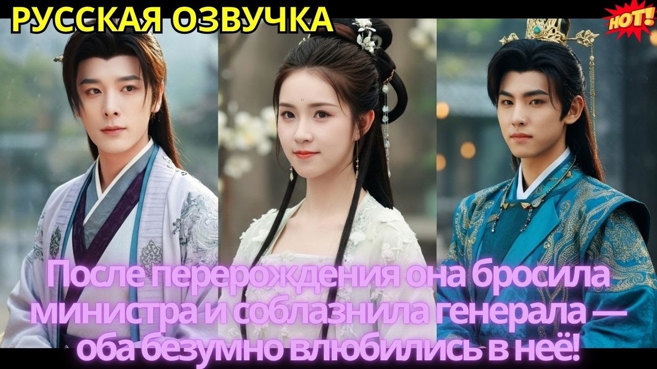После перерождения она бросила министра и соблазнила генерала — оба безумно влюбились в неё!