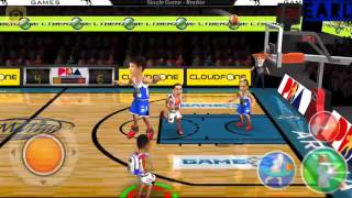 PBA Philippine Slam Gameplay Single Player-Rookie PBA All Stars of North VS. PBA South All Stars screenshot 5