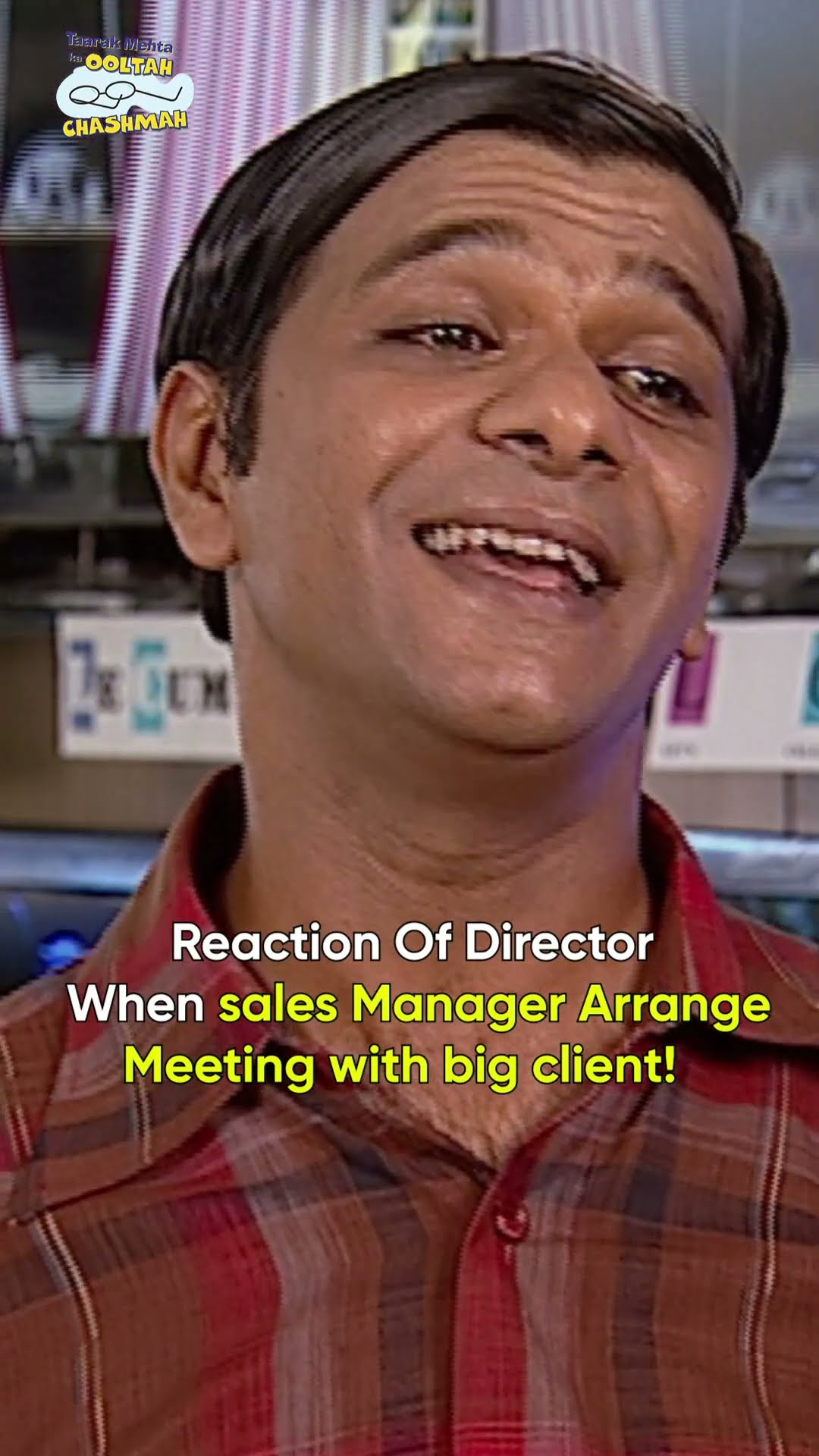 Reaction Of every director while getting big deal! ! #tmkoc #relatable #kumbh #funny #shorts #reels