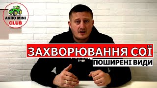 Хвороби Сої. Які бувають захворювання сої.