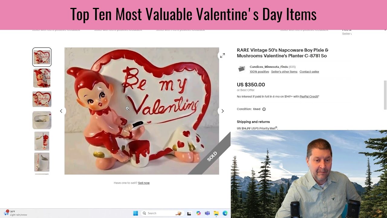 Top Ten Most Valuable Valentine's Day Items - YouTube
