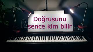 KİM NE DERSE DESİN AŞK İÇİN = KARAOKE - RE MİNÖR Resimi