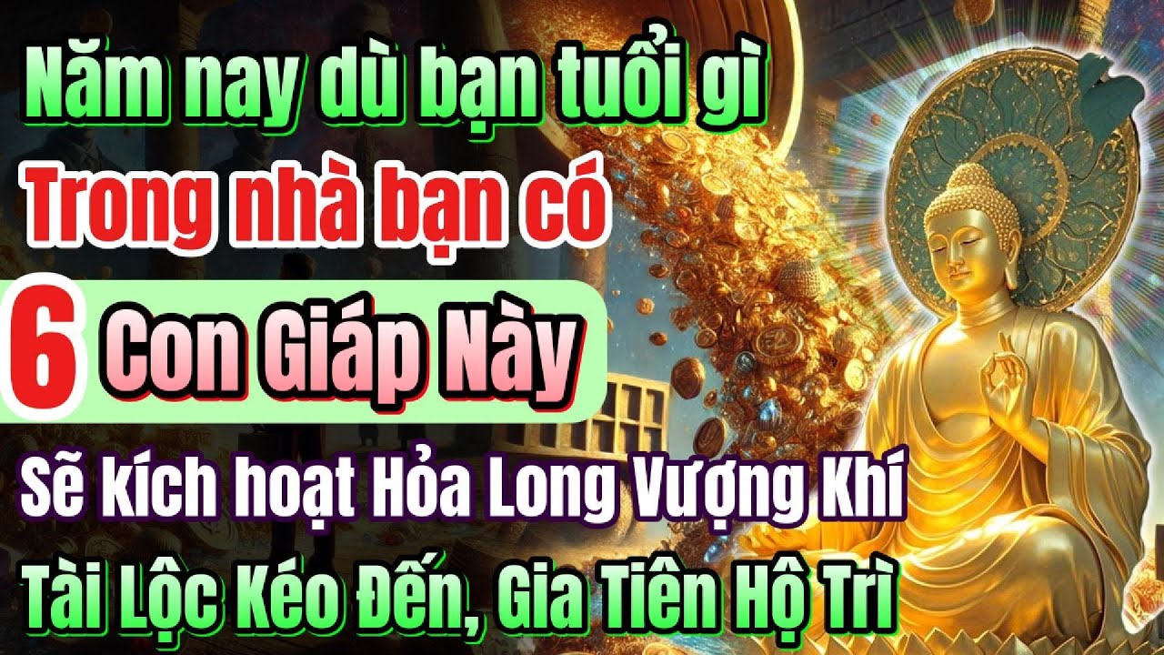 Outline Video Nhà bạn có 1 trong 6 con giáp này - Hỏa long vượng khí bùng nổ 2025, phúc báu trãi đầy cả gia đạo