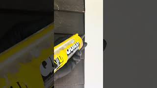 Best solvent base-colored caulking. QSI Quad Max. #remodel #construction #contractor #diy #carpenter