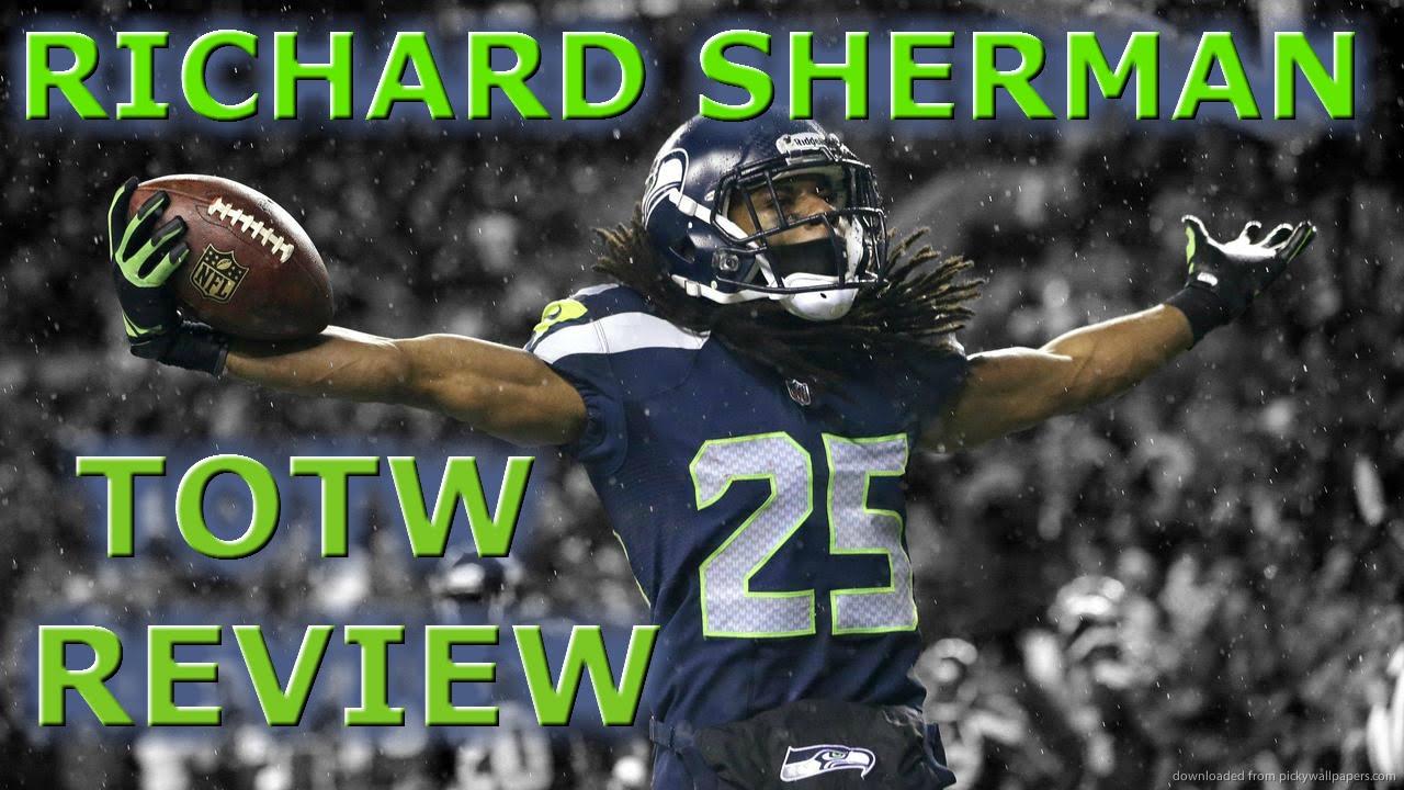 Richard Sherman TOTW review madden 15 MUT
