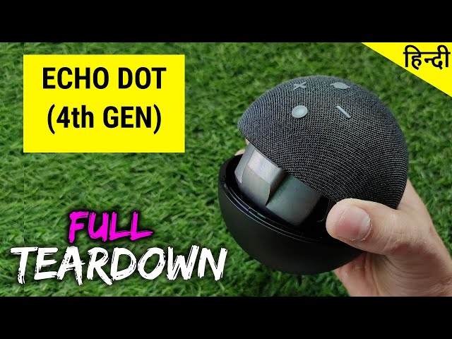 Echo Dot 4th Gen Smart Speaker Teardown