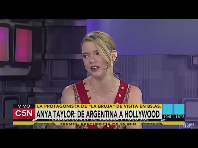 Entrevista a Anya Taylor, de Argentina a Hollywood