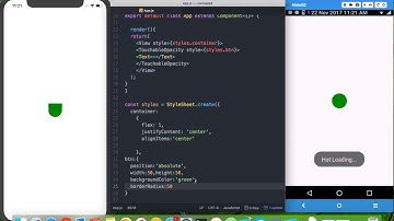 Floating Action Button | Android & IOS App tutorial | React native animation Tutorials for beginners