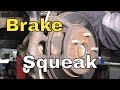 How to prevent brake squeak  proven method