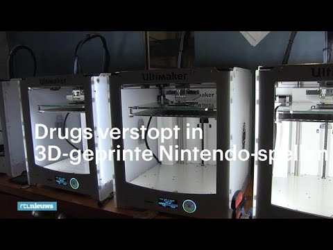 Creatieve criminelen betrapt: drugs verstopt in 3D-geprinte Nintendo-spellen - RTL NIEUWS