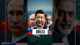 Iran–Russia–China Drills Near U.S. Fleet | Gulf of Oman