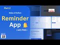 Build a Smart Reminder &amp; Alarm App in JavaScript | Full Project