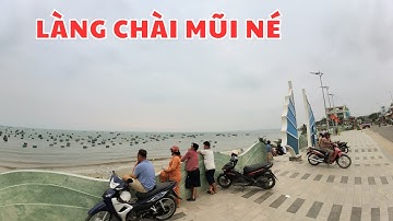 Làng chài Mũi Né thu hút đông du khách vào buổi chiều muộn