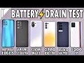 Motorola Edge S vs S21 Ultra / Mi 11 / Reno5 Pro / vivo X60 Pro+ / iQOO 7 Battery Life DRAIN Test!