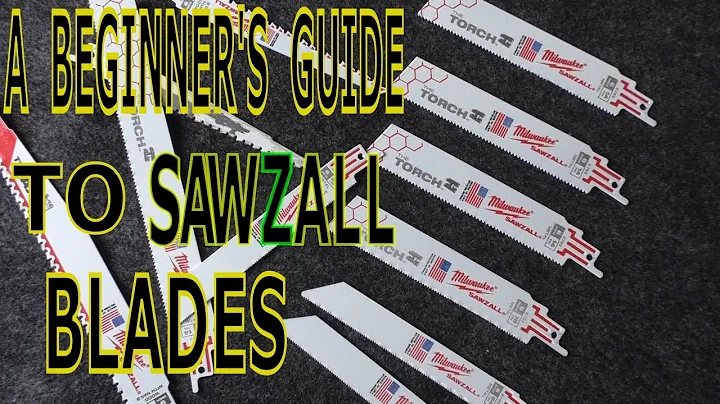 All About Sawzall Blades