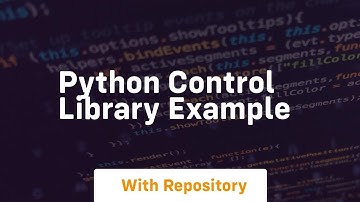 python control library example
