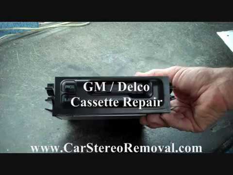 GM Delco Cassette Player Repair - Single Tape