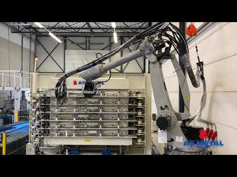 AS METAL "PU Panel Press Line with Robotic Injector"