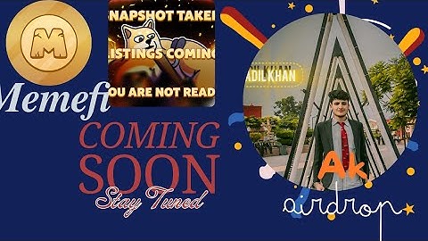 MEMEFI AIRDROP SNAPSHOT! Listing Date & Exchange Revealed